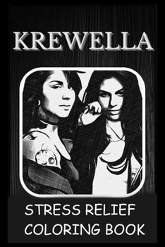 Paperback Stress Relief Coloring Book: Colouring Krewella Book