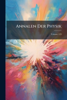 Paperback Annalen Der Physik; Volume 123 Book