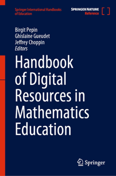 Hardcover Handbook of Digital Resources in Mathematics Education Book