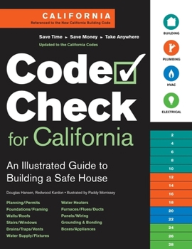 Spiral-bound Code Check for California: An Illustrated Guide to Building a Safe House Book