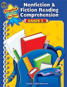 Paperback Nonfiction & Fiction Reading Comprehension Grade 5 Book