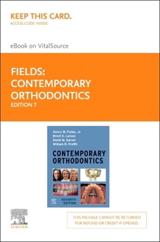 Contemporary Orthodontics - Elsevier eBook on VitalSource (Retail Access Card): Contemporary Orthodontics - Elsevier eBook on VitalSource (Retail Access Card)