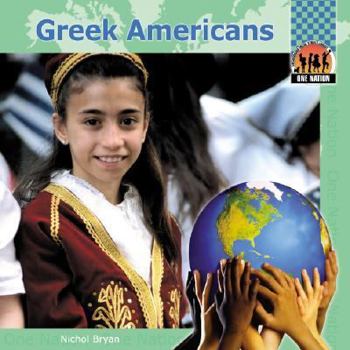 Library Binding Greek Americans Book