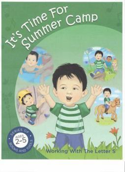 Hardcover It's time for Summer Camp working with the letter S Book