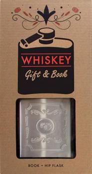 Hardcover Whiskey Gift & Book: Book, Hip Flask Book