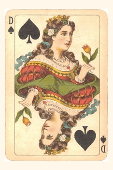 Paperback Vintage Journal Queen of Spades Book