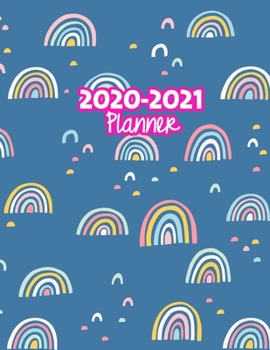 2020-2021 Planner: Two Year Calendar Organizer and Goal Journal | January 2020 - December 2021 Daily, Weekly and Monthly Planner Book with Back Sticker Expression Wall for 2 Years | Design Code 949892