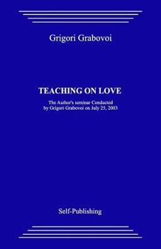 Paperback Teaching on Love Book