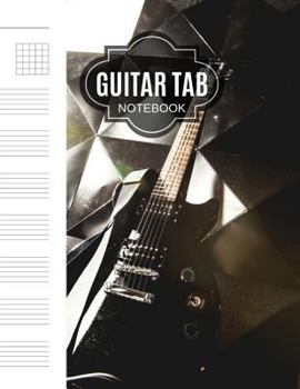 Paperback Guitar Tab Notebook Book