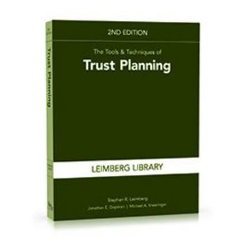 Paperback The Tools & Techniques of Trust Planning, 2nd Edition Book