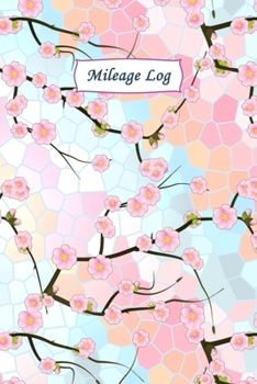 Mileage Log: Professional Mileage Log Book: Mileage & Gas Journal: Mileage Log For Work: Mileage Tracker For Business