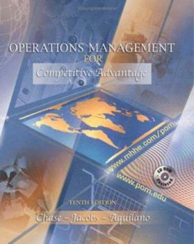 Hardcover Operations Management for Competitive Advantage Book