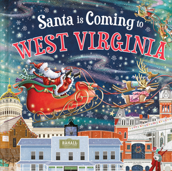 Hardcover Santa Is Coming to West Virginia Book