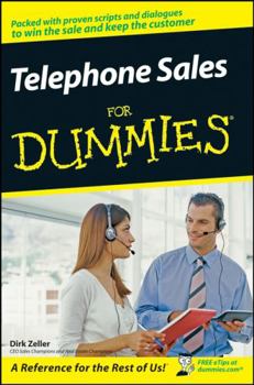 Paperback Telephone Sales for Dummies Book