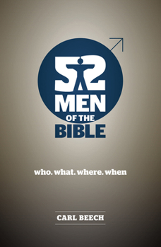 Paperback 52 Men of the Bible Book