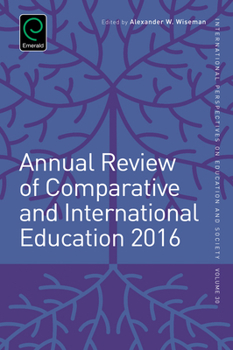 Hardcover Annual Review of Comparative and International Education 2016 Book