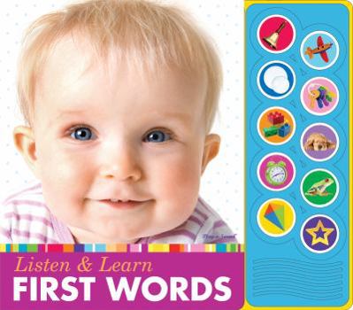 Hardcover First Words Listen and Learn Book