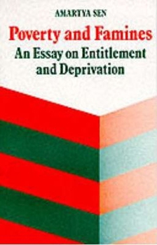 Paperback Poverty and Famines: An Essay on Entitlement and Deprivation Book