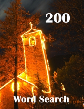 Paperback 200 Word Search: Numbers Puzzle books 8.5 x 11 Solve clever clues and hunt for hidden words in 200 mind-bending puzzles Book