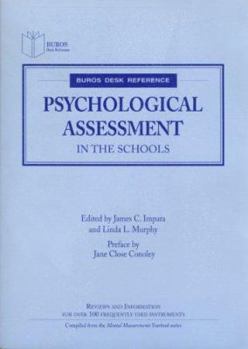 Paperback Psychological Assessment in the Schools Book