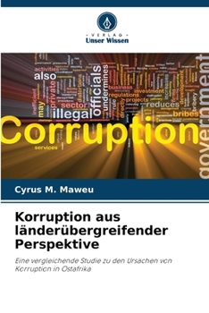 Paperback Korruption aus länderübergreifender Perspektive [German] Book