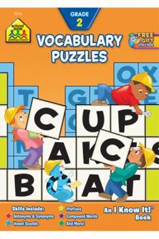 Paperback Vocabulary Puzzles: Grade 2 Book
