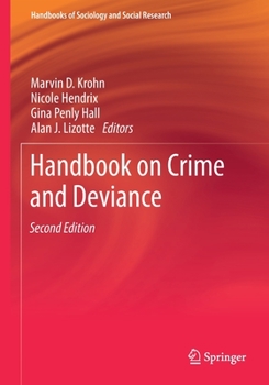 Paperback Handbook on Crime and Deviance Book