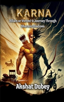 Paperback Karna: Villain or Victim? A Journey Through Dharmic Shadows Book
