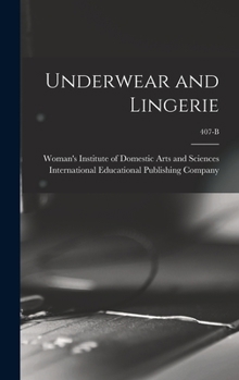 Hardcover Underwear and Lingerie; 407-B Book