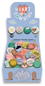 Misc. Heart of a Cowgirl Button Box Book