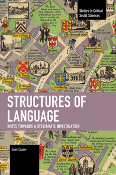 Paperback Structures of Language: Notes Towards a Systematic Investigation Book