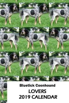 Paperback Bluetick Coonhound Lovers 2019 Calendar Book
