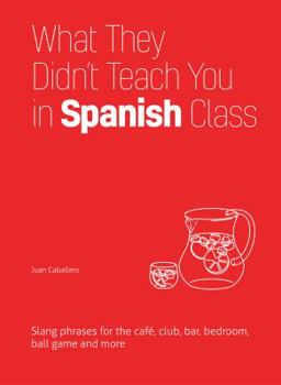 What They Didn't Teach You in Spanish Class: Slang Phrases for the Café, Club, Bar, Bedroom, Ball Game and More - Book  of the Dirty Everyday Slang