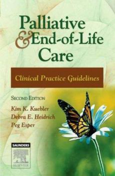 Paperback Palliative and End-Of-Life Care: Clinical Practice Guidelines Book