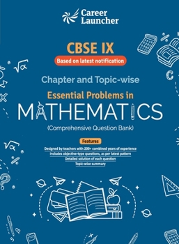 Paperback Class IX 2020 - Mathematics - Chapter & Topic-wise Question Bank Book