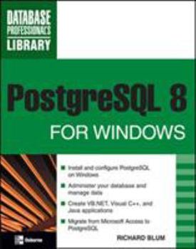 Paperback PostgreSQL 8 for Windows Book