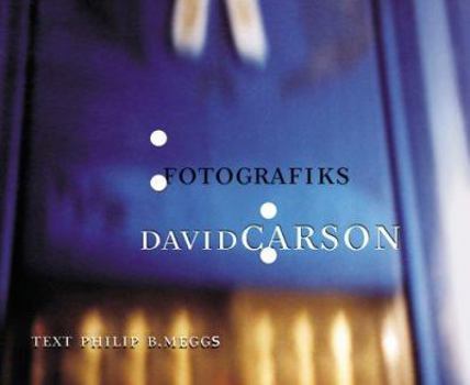 Paperback Fotografiks - David Carson Book