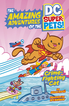 Hardcover Crime-Fighting Cat Book