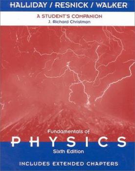 Paperback Fundamentals of Physics, a Student's Companion E-Book to Accompany Fundamentals of Physics, a Student's Companion Book