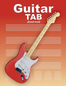 Paperback Guitar Tab Journal: Electric Guitar Cover Book