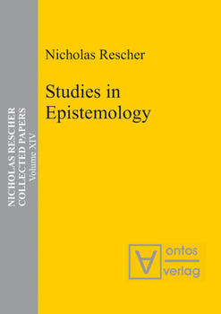 Hardcover Studies in Epistemology Book