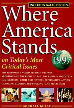 Paperback Where America Stands, 1997 Book