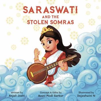 Board book Saraswati and the Stolen Somras Book