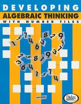 Paperback Developing Algebraic Thinking Book