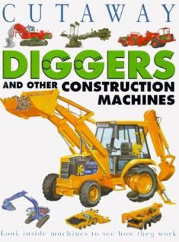 Hardcover Diggers/Other Const Machines Book