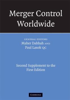 Paperback Merger Control Worldwide: Second Supplement to the First Edition Book