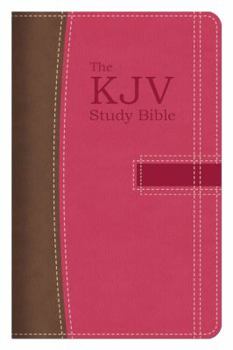 Paperback The KJV Study Bible: Brown/Pink Book