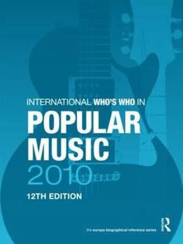 Hardcover The International Who's Who in Popular Music 2010 Book