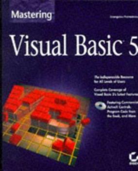 Paperback Mastering Visual Basic 5 [With CDROM] Book