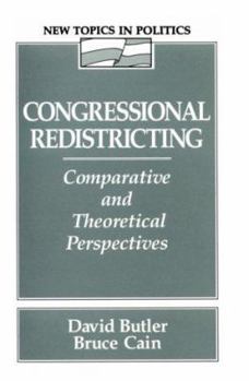 Paperback Congressional Redistricting: Comparative and Theoretical Perspectives Book